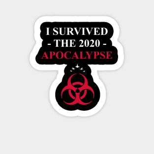 I Survived the 2020 Apocalypse (5) Sticker